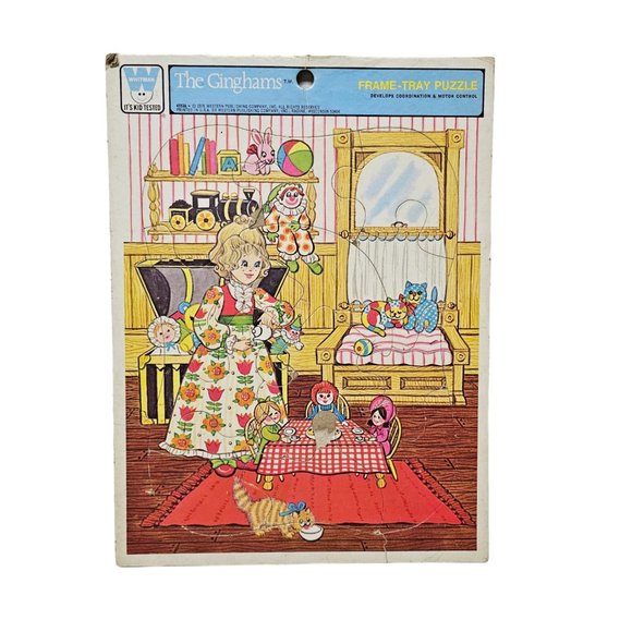 1976 The Ginghams frame-tray puzzle - Picture 5 of 6